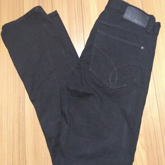 Calvin Klein Men's stretch jeans black size us 30x32 - Picture 6 of 7